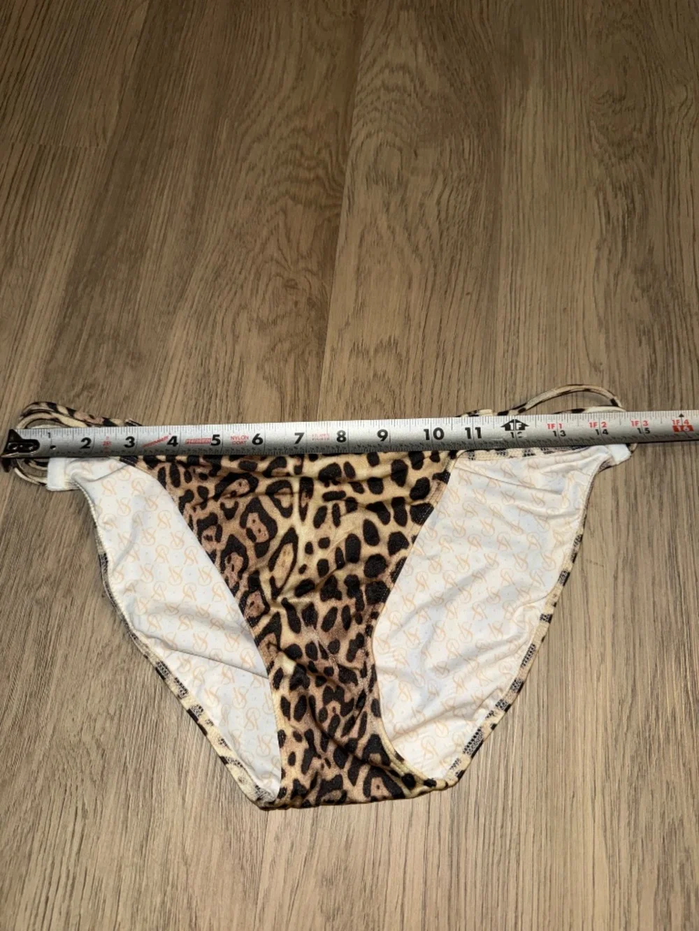 Victoria’s Secret‎ Y2K Leopard Print Bikini Bottoms Large Low Rise Cheeky Animal